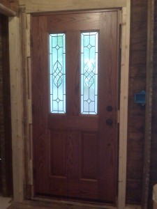 New door finished