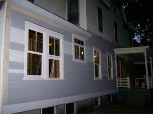 siding completed